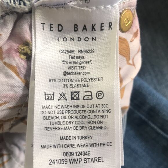 Ted Baker London High Rise Skinny Jeans Size 26 - Picture 5 of 11